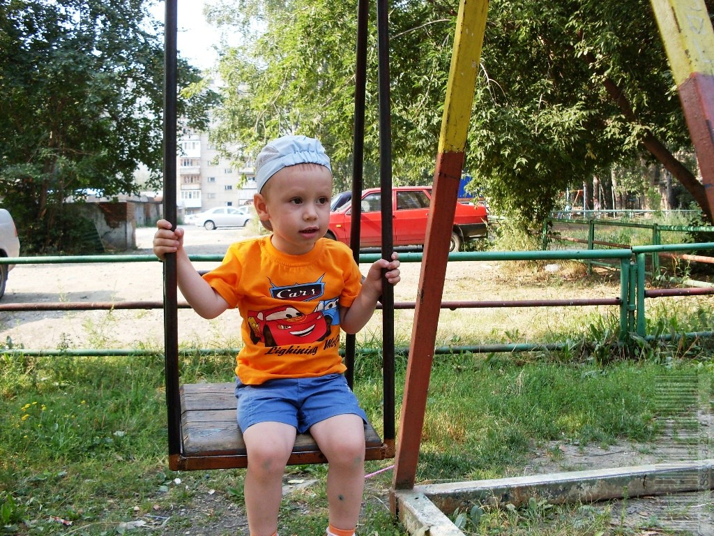 Ну очень удобные качели!