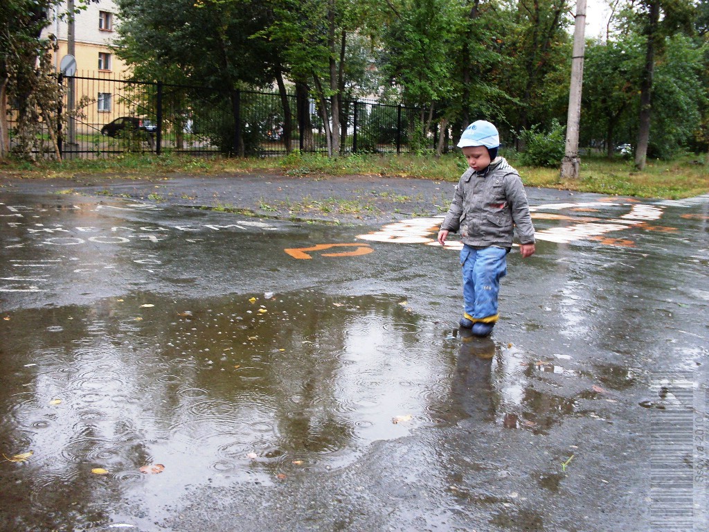 По лужам в сапогах